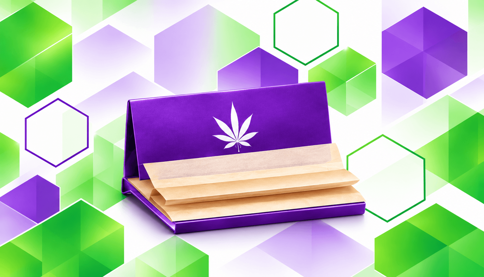Jane Wilson purple rolling papers storefront artwork